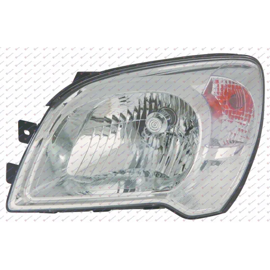 HEAD LAMP ELECTRIC (WHITE CORNER) (E) (DEPO)