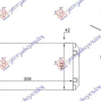 HEATER RADIATOR (M) -AC (306x157)