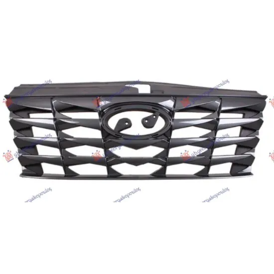 GRILLE BLACK WITH CHROME