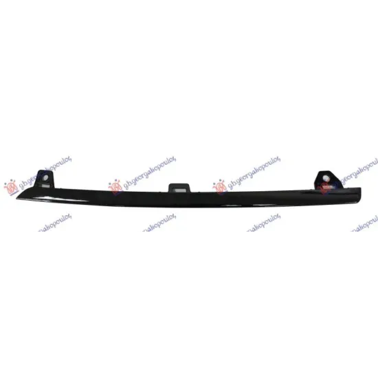 FRONT BUMPER GRILLE MOULDING MIDDLE BLACK LOWER (WITH ACC)