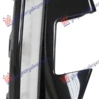 FRONT BUMPER GRILLE MOULDING BLACK (M-SPORT)