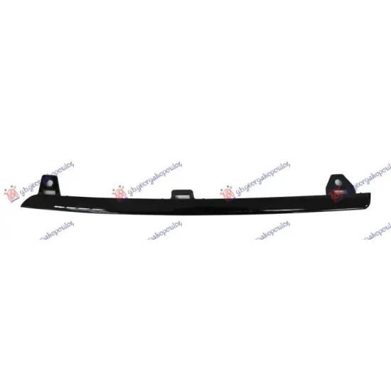 FRONT BUMPER GRILLE MOULDING MIDDLE BLACK UPPER (WITH ACC)