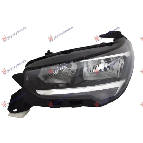 HEAD LAMP ELECTRIC (H7/H15) (E) (TYC)