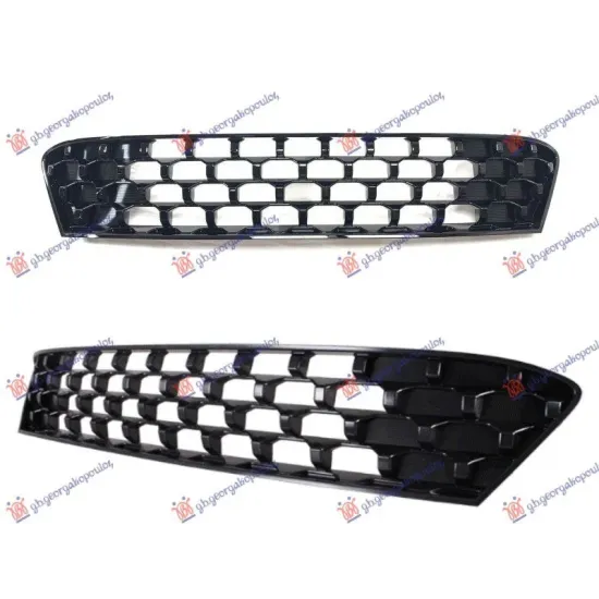 GRILLE BLACK POLISHED