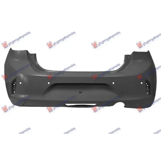 REAR BUMPER PRIMED (WITH PDS) (WITH & WITHOUT PDC & CAMERA) (A QUALITY)