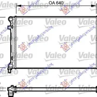 RADIATOR 1.4-1.6-2.0FSI/SDI MANUAL/AUTO +A/C (650x415) VALEO