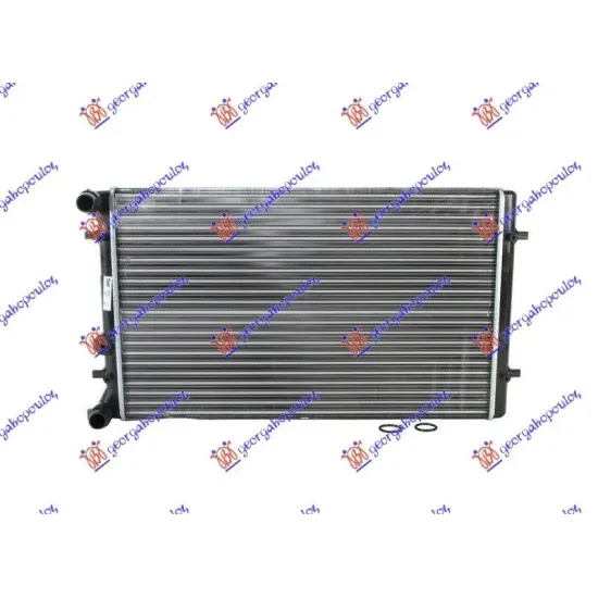 RADIATOR ALL MOD. BZ/DS M/A +/-A/C (650x415x25) (VALEO CLASSIC)