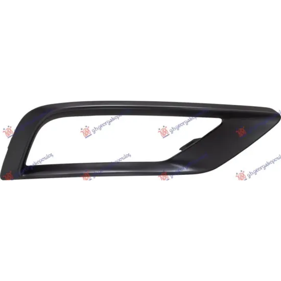 REAR EXHAUST MOULDING BLACK (S-LINE)