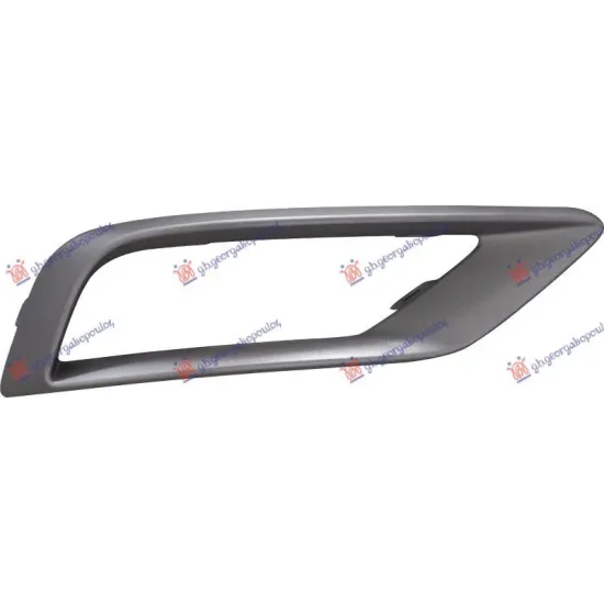 REAR EXHAUST MOULDING SILVER (S-LINE)