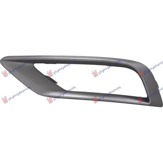 REAR EXHAUST MOULDING SILVER (S-LINE)