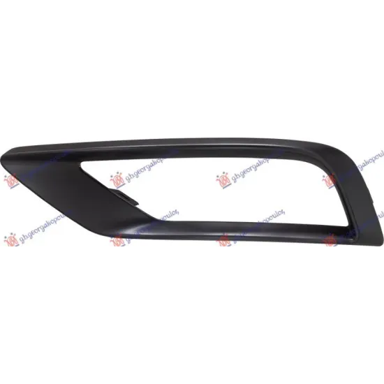 REAR EXHAUST MOULDING BLACK (S-LINE)