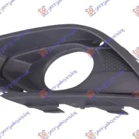 FRONT BUMPER SIDE GRILLE (WITH FRONT LIGHTS HOLE) & MOULDING HOLE