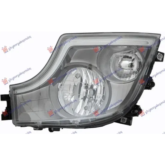 HEAD LAMP (H7/H1/LED) 19- (E) (DEPO)