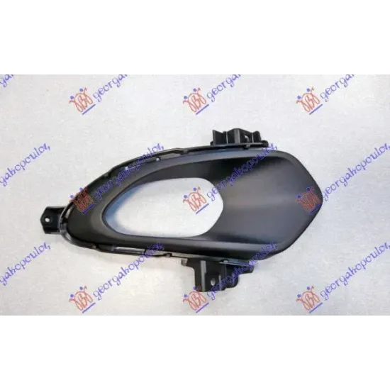 FRONT BUMPER SIDE GRILLE BLACK (WITH FRONT LIGHTS HOLE)