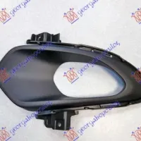 FRONT BUMPER SIDE GRILLE BLACK (WITH FRONT LIGHTS HOLE)