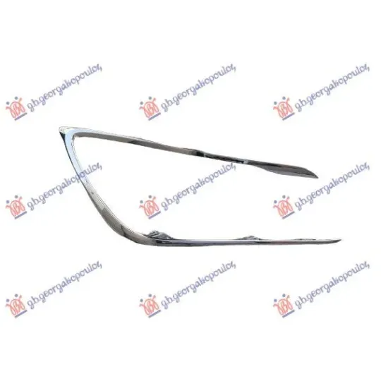 FRONT BUMPER GRILLE MOULDING SIDE CHROME