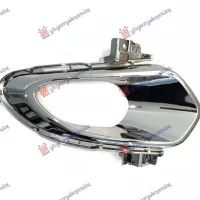 FRONT BUMPER SIDE GRILLE CHROME (WITH FRONT LIGHTS HOLE)