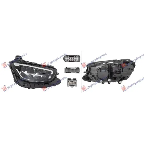 HEAD LAMP FULL LED HIGH PERFORMANCE (WITH MOTOR REGULATOR) (E) (DEPO)