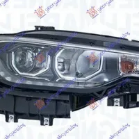 HEAD LAMP ELECTRIC (H7/H7) WITH LED DRL (CHROME) (MARELLI)