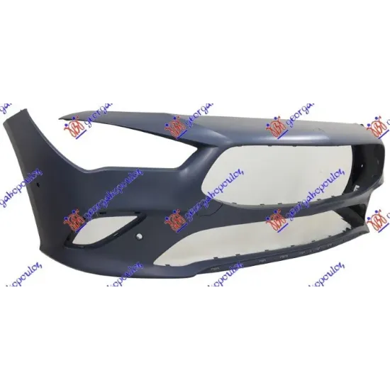 FRONT BUMPER PRIMED (WITH PDC) (PROGRESSIVE)