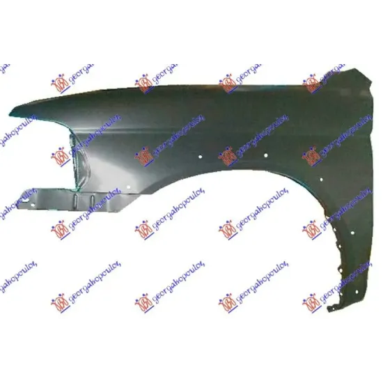 FRONT FENDER (WITHOUT SIDE LAMP HOLE) (WITH FLARE HOLES) FRONT FENDER (WITHOUT SIDE LAMP HOLE) (WITH FLARE HOLES)