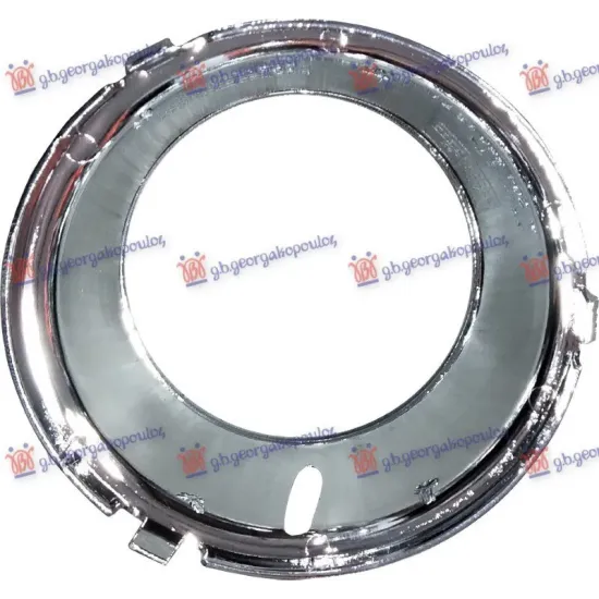 FOG LAMP FRAME ROUND CHROME (AMG)