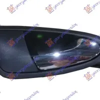 DOOR HANDLE FRONT INNER CHROME/BLACK