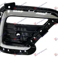 REAR BUMPER GRILLE (WITH FOG. LAMP & HOLE FOR SENSOR) WITH CHROME MOULDING (SPORT)