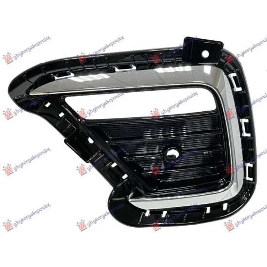 REAR BUMPER GRILLE (WITH FOG. LAMP & HOLE FOR SENSOR) WITH CHROME MOULDING (SPORT)