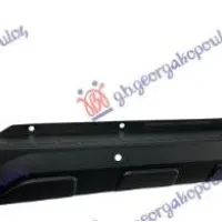 REAR BUMPER BLACK (WITH 6 SENSOR HOLES)