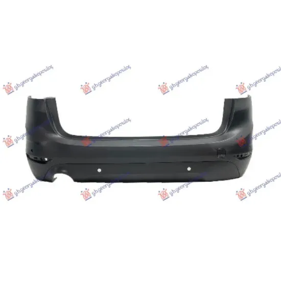 REAR BUMPER PRIMED (F46) SINGLE EXHAUST HOLE (PDC)