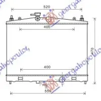 RADIATOR 1.6 i16V (38x60x16)