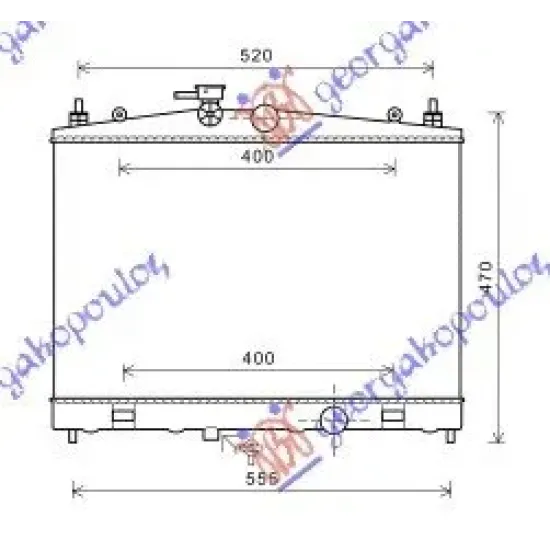 RADIATOR 1.6 i16V (38x60x16)