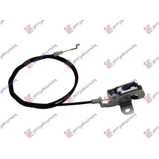 ÎNCUIETOARE SUPERIOARĂ A PORTIERĂ SPATE (UȘĂ DUBLĂ) (ACOPERIȘ ÎNALT)