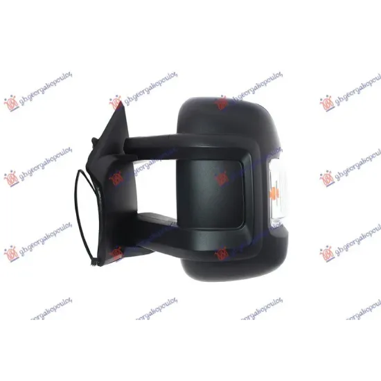 DOOR MIRROR MANUAL MEDIUM (WITH SIDE LAMP : SENSOR) (WITH POSITION LIGHT 16W) (8H8P+8H2P) (A QUALITY) (CONVEX GLASS)