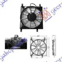 COOLING FAN A/C 1.5i-1.6i16V VVTi