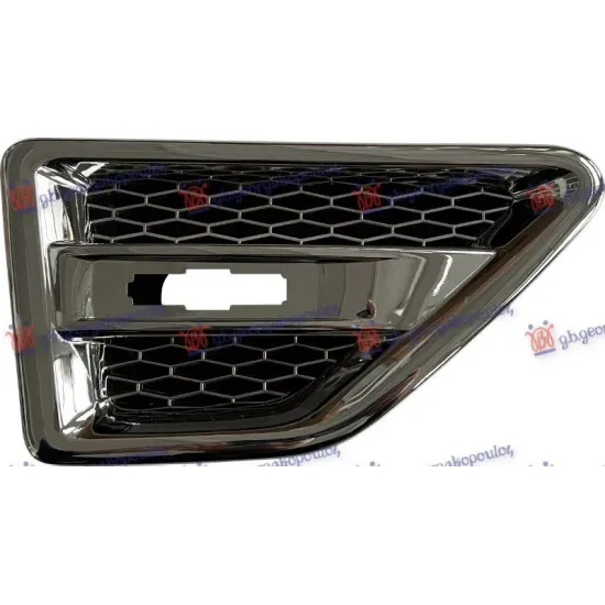 FRONT FENDER MOULDING CHROME