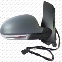 DOOR MIRROR ELECTRIC HEATED PRIMED .(WITH LAMP/WITH FOOT LAMP) (CONVEX GLASS)