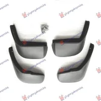 MUD FLAPS FRONT-REAR (4PCS)