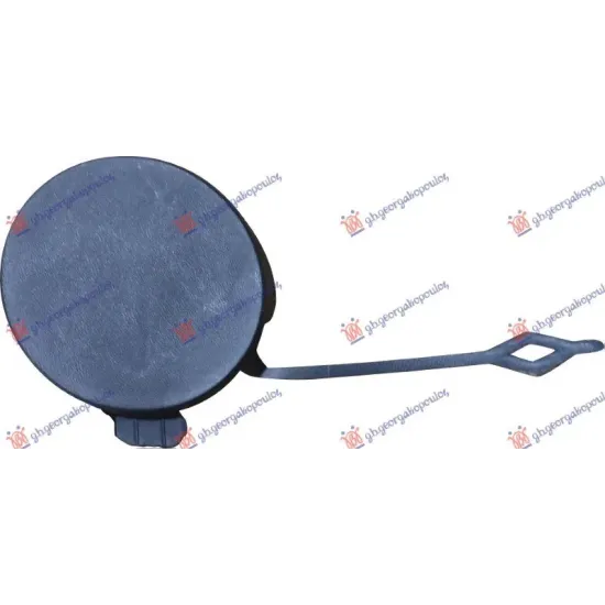 TOW HOOK COVER REAR BLACK