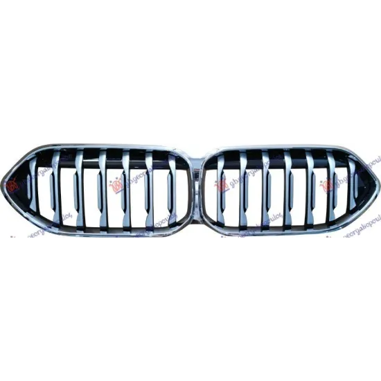 GRILLE (BLACK/CHROME)