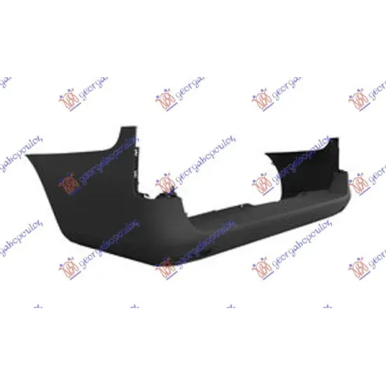 REAR BUMPER GRAY LONG CHASSIS (WITH BLISS SENSOR BRACKETS)