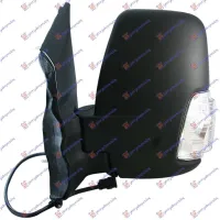 DOOR MIRROR ELECTRIC HEATED FOLDABLE SHORT (WITH LAMP) (CONVEX GLASS)