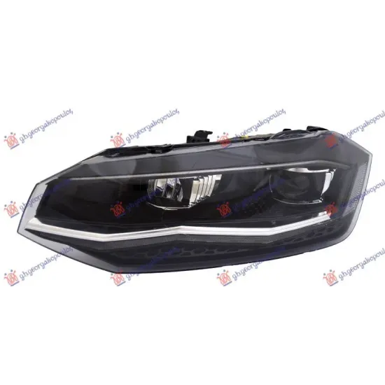 HEAD LAMP LED (WITH CHROME MOULDING) (E) (VALEO)