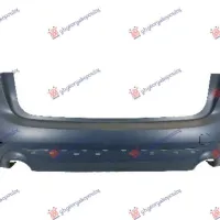 REAR BUMPER PRIMED (F46) (WITH MOULDING HOLES) TWIN EXHAUST HOLE