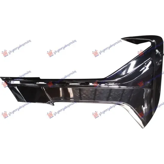 FRONT BUMPER GRILLE BLACK GLOSS (WITH MOULDING HOLES) (SPORT-LINE)