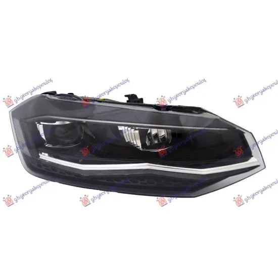 HEAD LAMP LED (WITH CHROME MOULDING) (E) (VALEO)