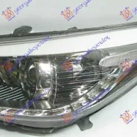 HEAD LAMP ELECTRIC (H7,H7,H7) (WITH STATIC CORNER LIGHT) (WITH MOTOR) (E) (DEPO)