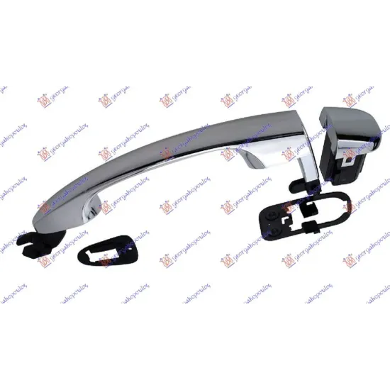 DOOR HANDLE FRONT OUTER CHROME (& REAR RIGHT / LEFT)