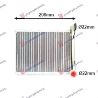 HEATER RADIATOR (BR) (133x184) (VALEO)